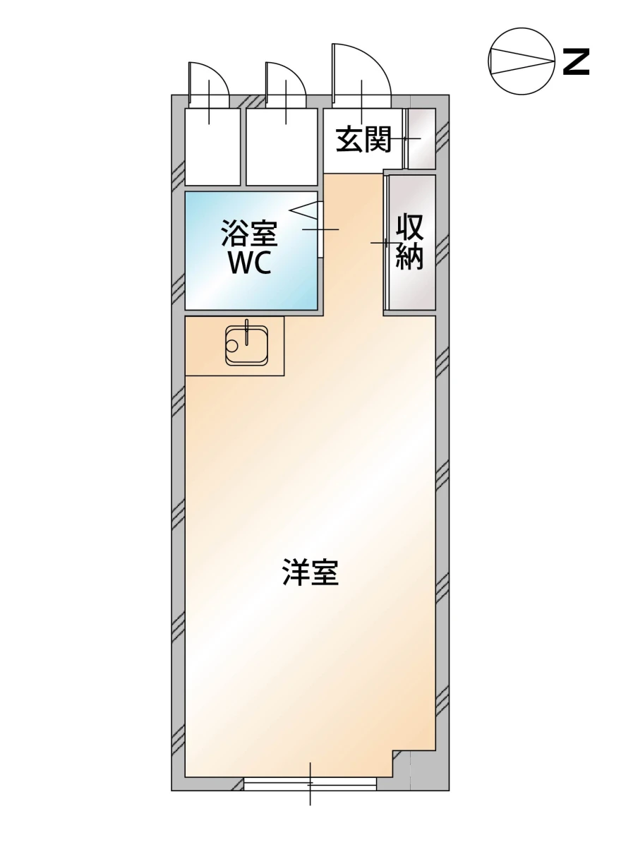 北海道札幌市中央区南二条東２丁目 内観写真