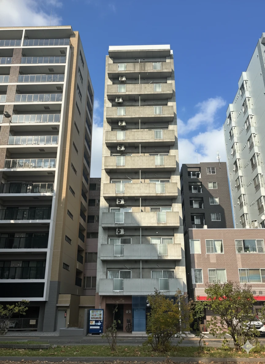 ノースステイ大通西|駅徒歩2分・ネット無料<エアコン付>