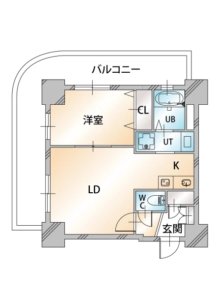 北海道札幌市中央区南八条西4丁目288-1 間取図