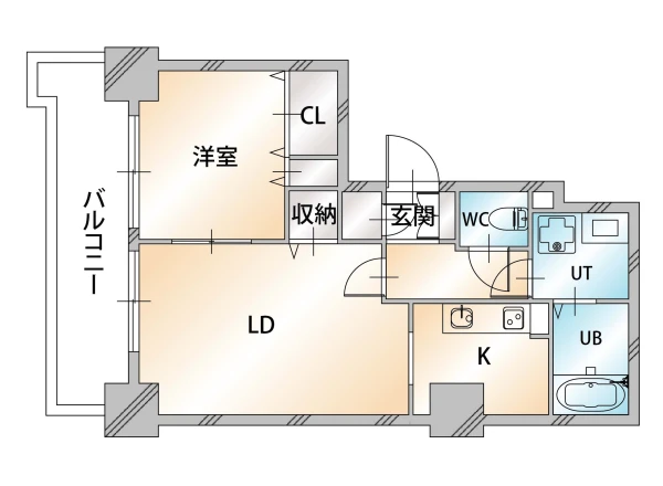 北海道札幌市中央区南八条西4丁目288-1 間取図