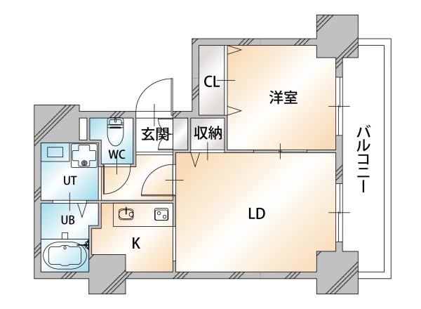 北海道札幌市中央区南八条西4丁目288-1 間取図