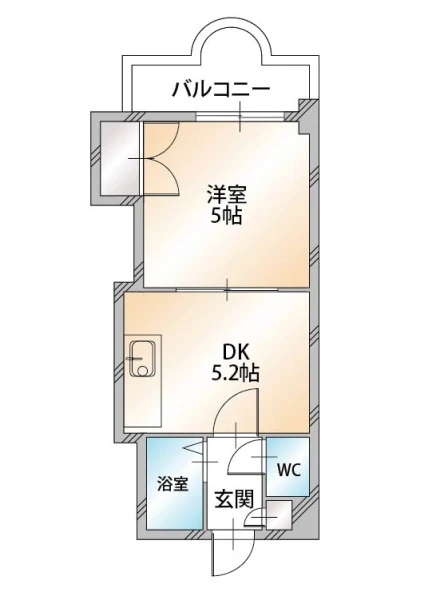 北海道札幌市中央区南四条東5丁目3-12 間取図