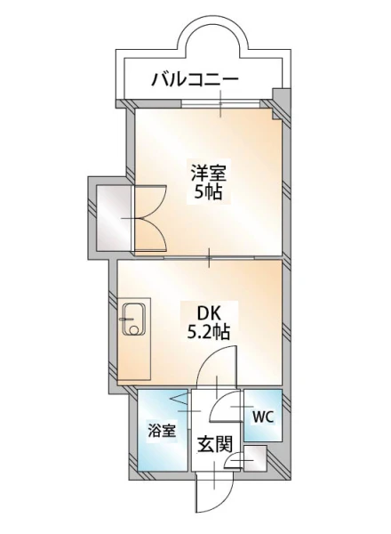 北海道札幌市中央区南四条東5丁目3-12 間取図
