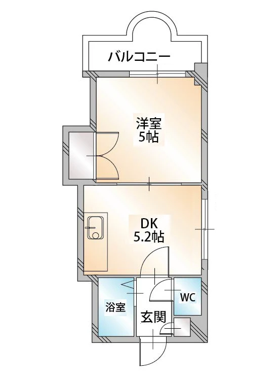北海道札幌市中央区南四条東５丁目 間取図