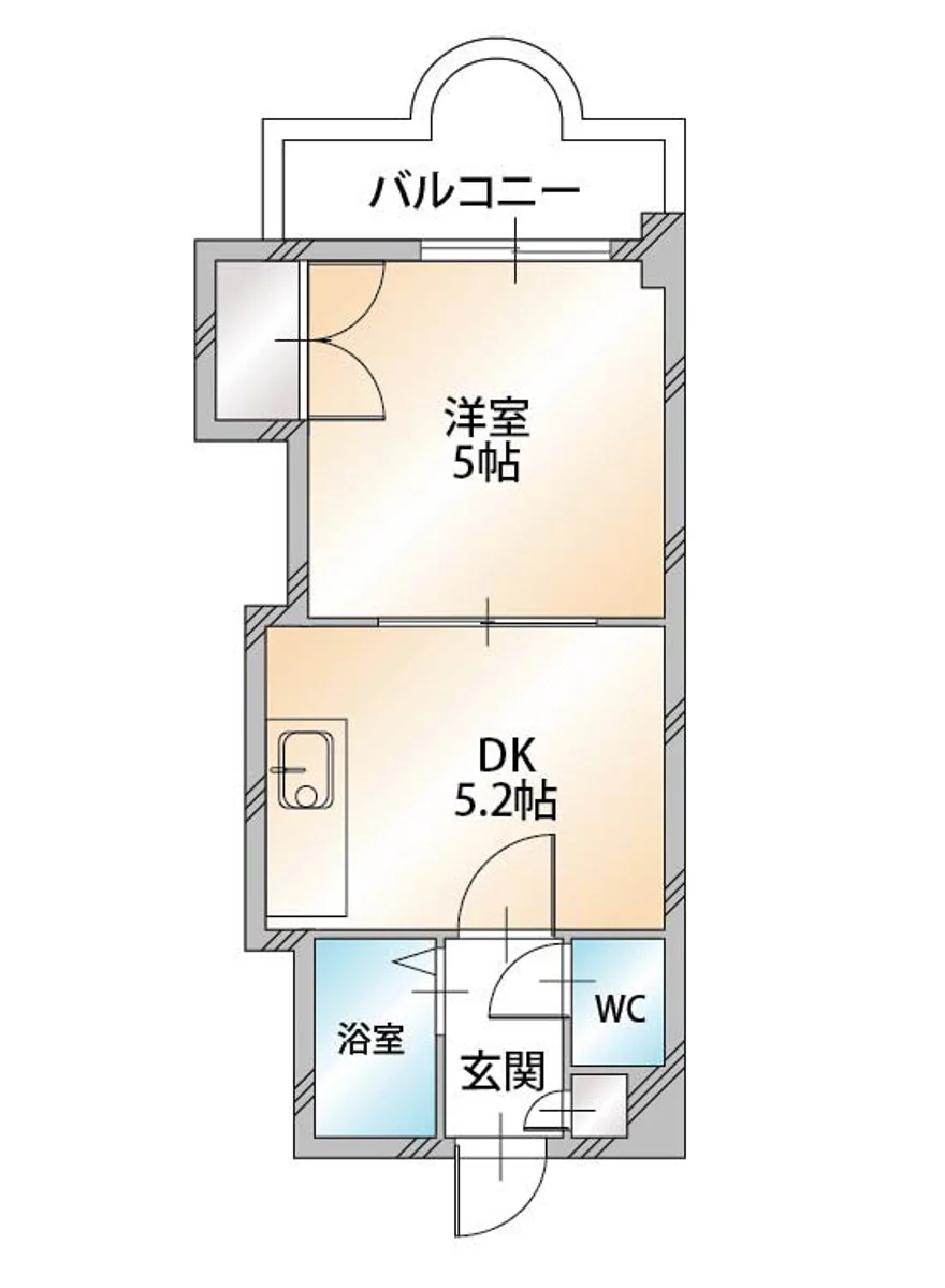 北海道札幌市中央区南四条東５丁目 間取図