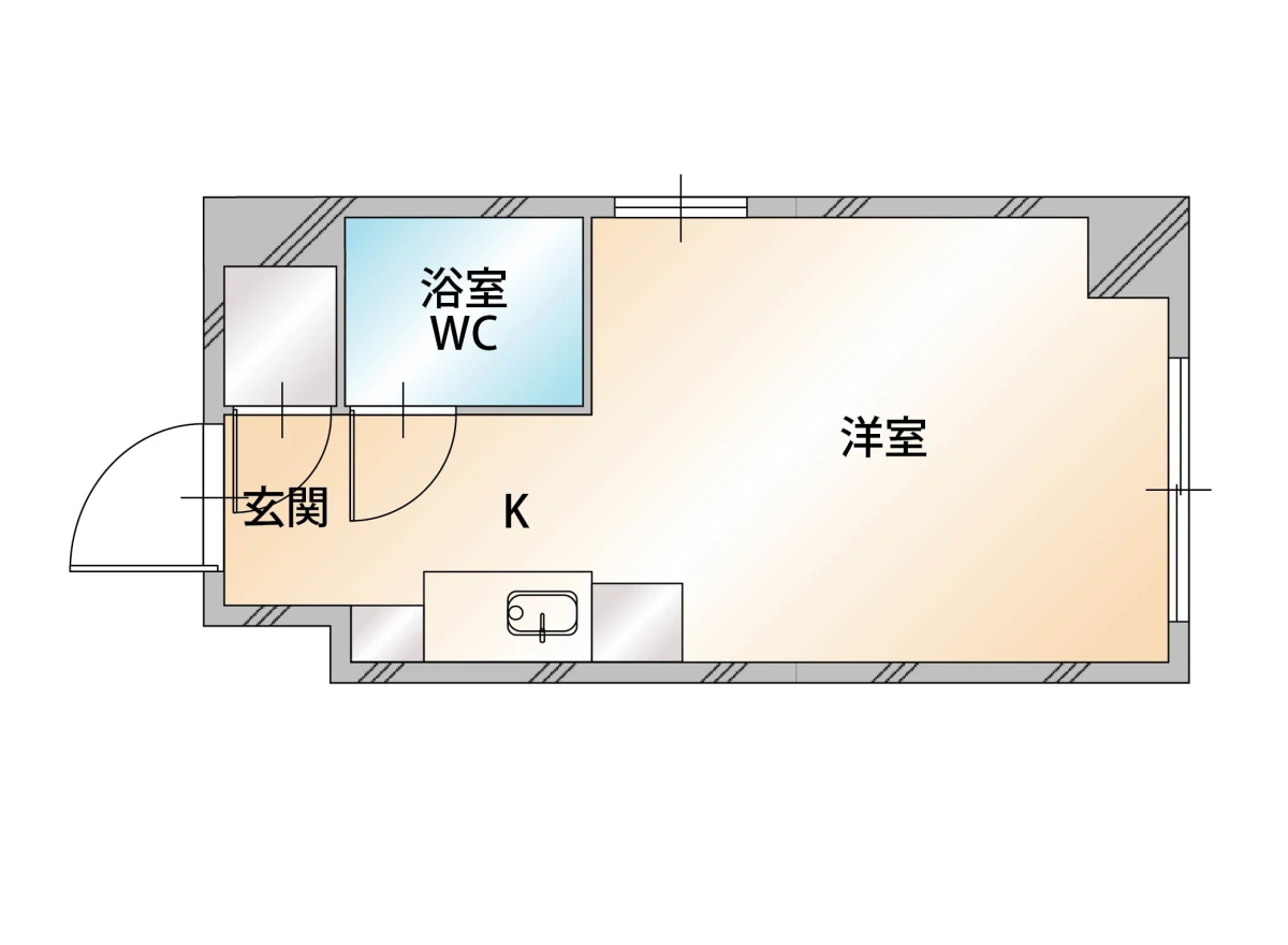北海道札幌市北区北十二条西４丁目 間取図