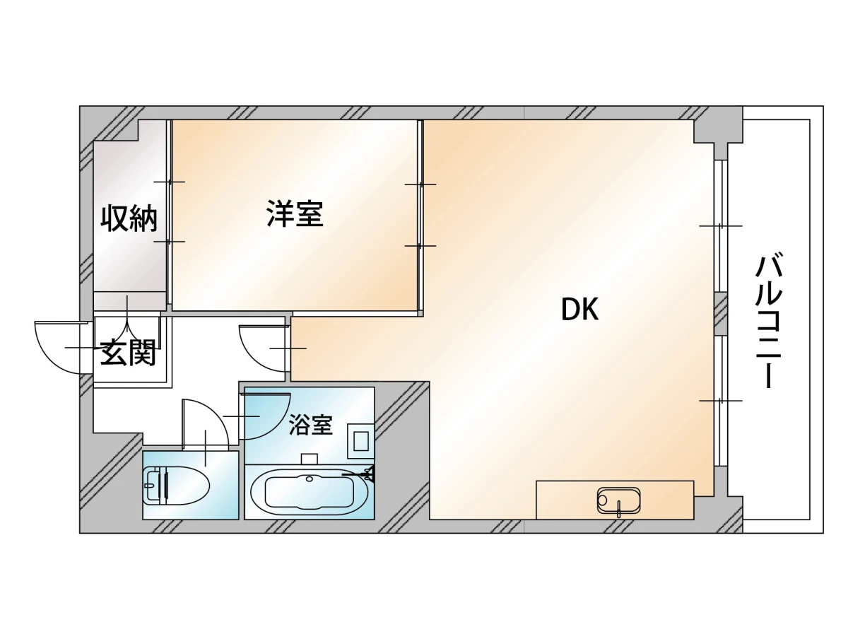 北海道札幌市北区北十三条西３丁目 間取図