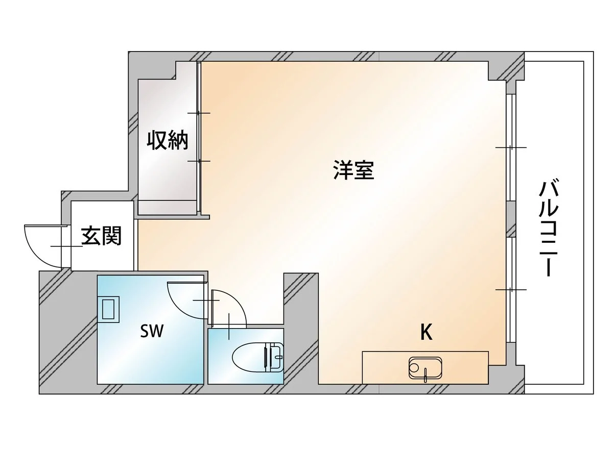 北海道札幌市北区北十三条西３丁目 間取図