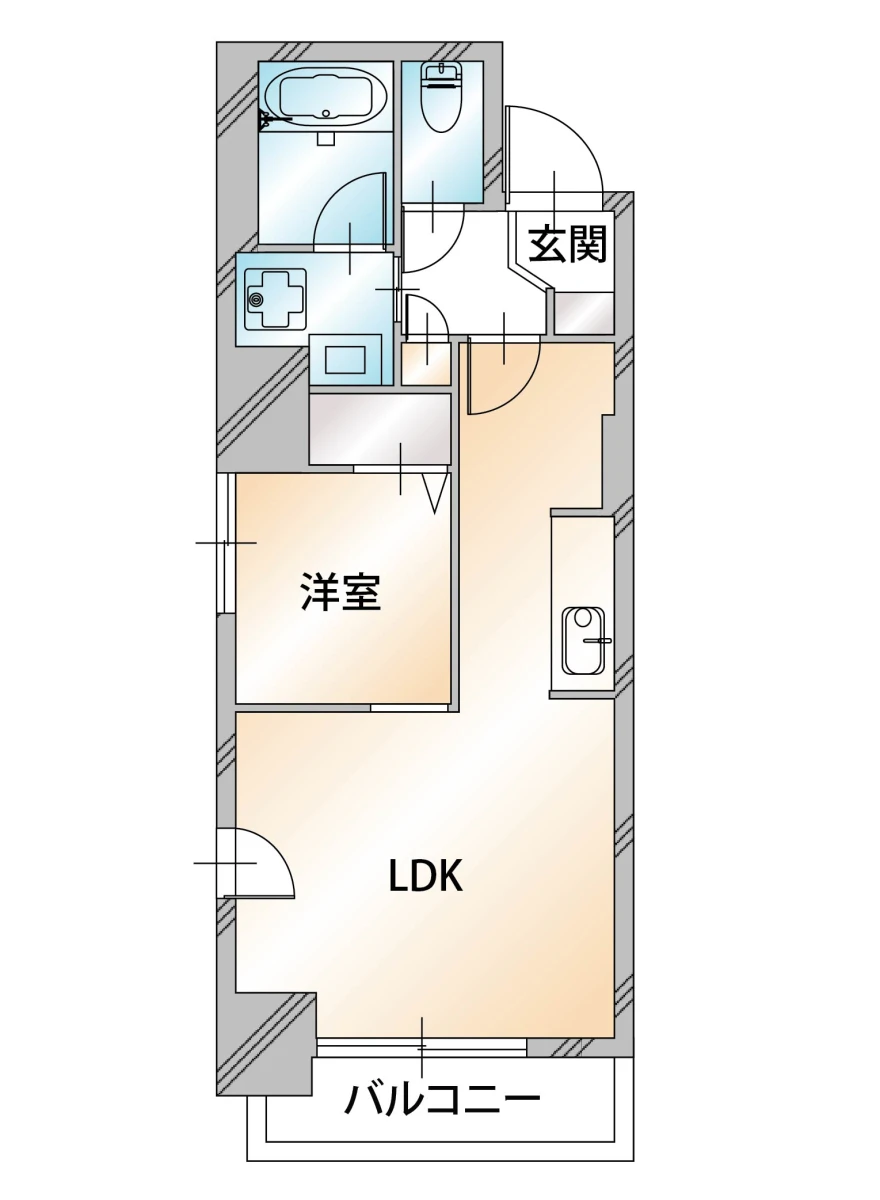 北海道札幌市北区北七条西６丁目 間取図