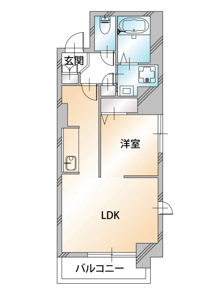 北海道札幌市北区北七条西6丁目1−11 間取図